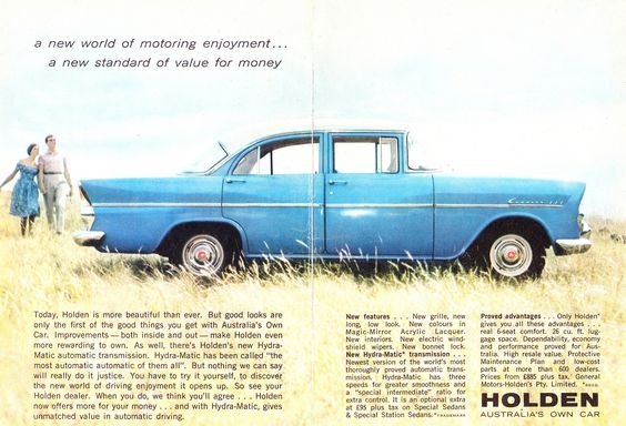 1962 Holden EK Special Sedan
